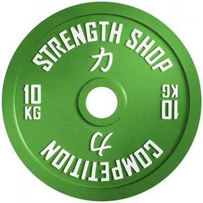 STRENGTHSYSTEM Kalibrovaný kotouč litinový 10 kg 50 mm – Hledejceny.cz