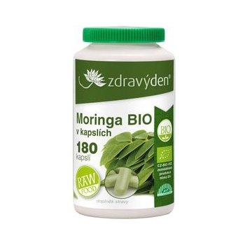 Aspen team Moringa RAW ORGANIC 180 kapslí