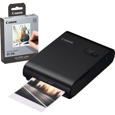 Canon Selphy Square QX10 černá + papíry 20ks