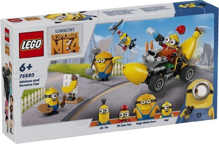 LEGO® Já padouch 4 75580 Mimoni a banánové auto