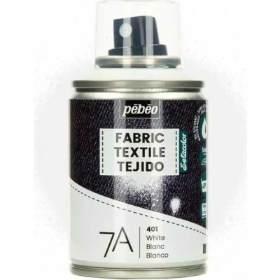Pébéo barva na textil ve spreji 100 ml bílá – Sleviste.cz
