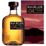 Balblair Bourbon Matured 2004 46% 1 l (karton) – Hledejceny.cz