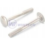 Šroub vratový M10x110 DIN 603 nerez A4 - Balení 50 ks – Hledejceny.cz