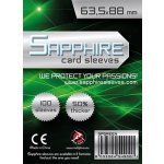 Sapphire Sleeves Green Standard Card Game 63,5 x 88 mm obaly 100 ks – Hledejceny.cz