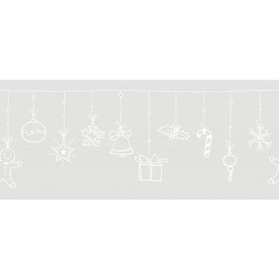 d-c-fix Vánoční bordura na sklo vánoční řetěz W6 – Zboží Mobilmania