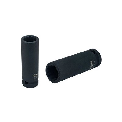 Hlavice rázová 1/2" - 24mm černá prodloužená IMPACT - dvanáctihranná RICHMANN – Hledejceny.cz