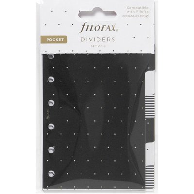 Filofax Rozřazovač Moonlight 6 záložek náplň kapesních diářů – Zboží Živě