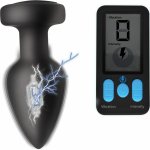 Zeus Electrosex E-Stim Pro Silicone Vibrating Anal Plug with Remote – Zboží Dáma