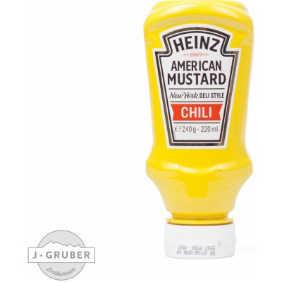 Heinz Americká hořčice s chilli 240g – Zboží Dáma
