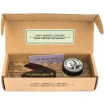 Captain Fawcett Limited Sandalwood vosk na knír 15 ml + skládací hřeben na knír dárková sada – Zboží Dáma