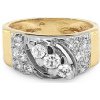 Prsteny Beny Jewellery Zlatý Prsten se Zirkony k1140202