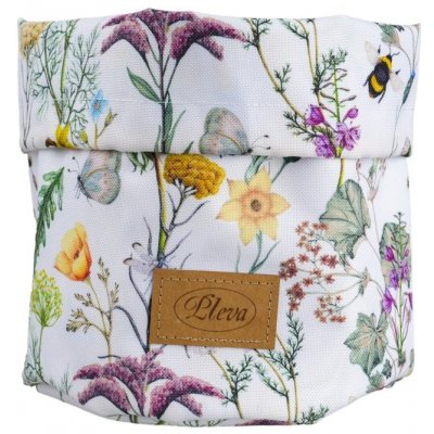 Pleva kosmetický látkový vak organizér, louka, výška 21 cm průměr 16 cm – Zboží Dáma