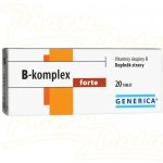 Generica B-Komplex Forte plus 20 tablet – Hledejceny.cz