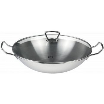 Fissler Wok Kumning se skleněnou poklicí 36 cm