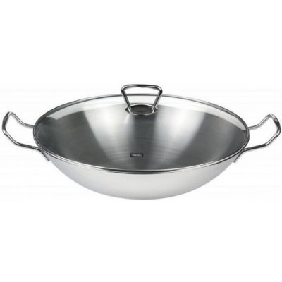 Fissler Wok Kumning se skleněnou poklicí 36 cm