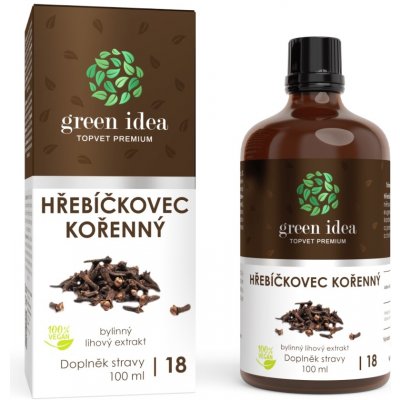 Green idea Hřebíčkovec tinktura 100 ml – Hledejceny.cz