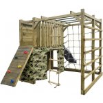 4iQ Dětská dřevěné hřiště prolézačka Cubic OMEGA – Zboží Dáma