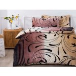 Xpose povlečení mikroplyš NAOMI hnědé 140x200 70x90 – Zboží Dáma