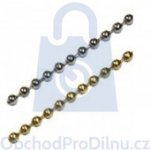 Řetěz kuličkový, povrchově upravený 3,2 mm pomosazený 1 m – Zbozi.Blesk.cz