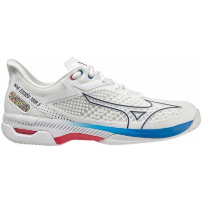 Mizuno Wave Exceed Tour 5 AC - undyed white/spellbound/pace blue – Zbozi.Blesk.cz