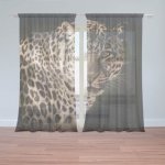 Sablio Záclony Levhart: 2ks 150x250cm – Hledejceny.cz