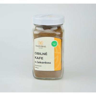 Natural Jihlava obilné Kafe s čekankou Natural 120 g – Hledejceny.cz