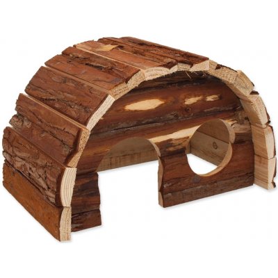 Small Animal Domek Hobit dřevěný 25 x 16 x 15 cm – Zboží Mobilmania