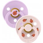 Bibs Colour Ladybug dudlíky z kaučuk 2 ks Violet sky mix – Zboží Dáma