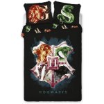 Faro povlečení Harry Potter black Bavlna 140x200 70x90 – Zboží Dáma