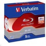 Verbatim BD-RE 25GB 2x, jewel, 5ks (43615) – Sleviste.cz
