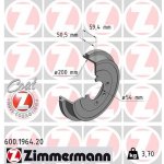 Brzdový buben ZIMMERMANN 600.1964.20 – Sleviste.cz
