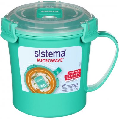SISTEMA Hrnek na polévku pro ohřev mikrovlnné troubě 656 ml – Sleviste.cz