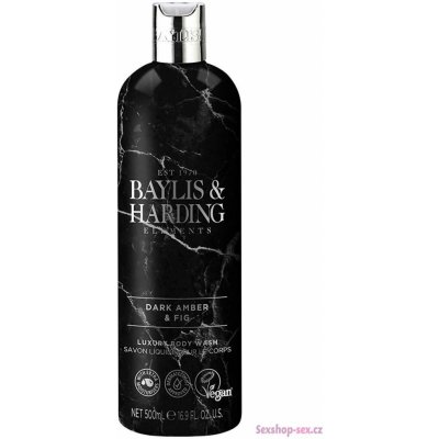 Baylis & Harding sprchový gel Dark amber & Fig 500 ml