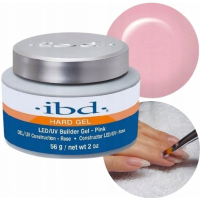 IBD Hard Gel Builder Gel Pink 56 g – Zbozi.Blesk.cz