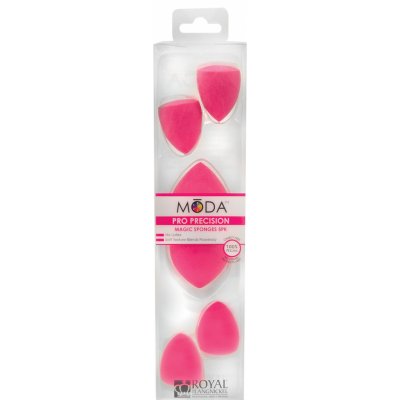 Royal & Langnickel Moda Magic Sponges houbičky na make-up 5 ks – Zboží Mobilmania