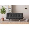 Pohovka Atelier del Sofa 3-Seat Sofa-Bed Misa Small SofabedDark Grey