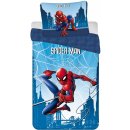 Povlečení Jerry Fabrics povlečení bavlna Spider-man Blue 04 140x200 70x90