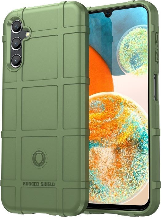 Pouzdro Rugged Shield Samsung Galaxy A14 4G/5G zelené