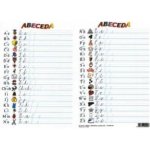 Deutsche Alphabet - Německá abeceda - tabulka A4 – Hledejceny.cz