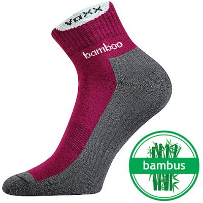 Voxx české sportovní funkční outdoor ponožky BROOKE šedé s fuchsiovou – Zboží Mobilmania