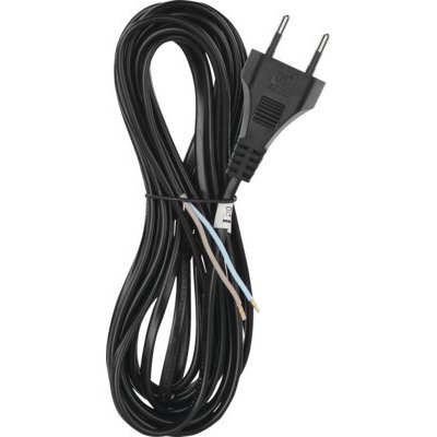 Napájecí kabel Emos FLEXO 2x0,75-H03VVH2-F 5m s volným koncem – Zboží Živě