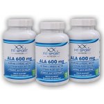 FitSport Nutrition 3x ALA 600 mg Alpha Lipoic Acid + Chromium 120 tablet Kyselina Alfa Lipoová – Hledejceny.cz