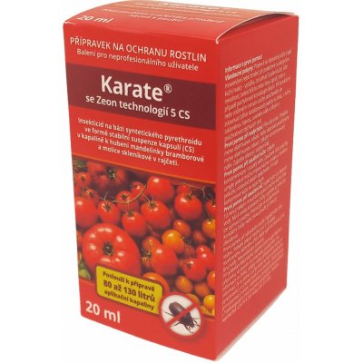 AgroBio Přípravek k hubení savého a žravého hmyzu KARATE Zeon 5 SC 20 ml – Zboží Dáma