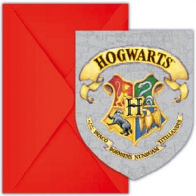 Procos EKO Pozvánky a obálky Harry Potter – Sleviste.cz
