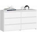 Ak furniture CL 100 cm 6 zásuvek