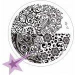 Starnails Razítkovací destička JQ17 abstraktní vzory – Zboží Dáma