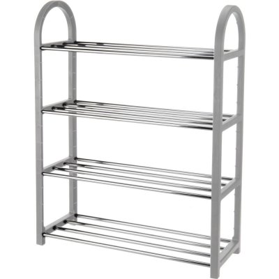 botník 50x65x19cm 4.patr., kovový *PO 30.9. – Sleviste.cz