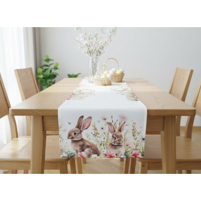 Mybesthome Velikonoční ubrus - běhoun EASTER RABBIT II. 40x140 cm – Hledejceny.cz