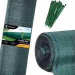 Springos stínící tkanina 90% 1,2 x 50 m zelená SN0029 – HobbyKompas.cz