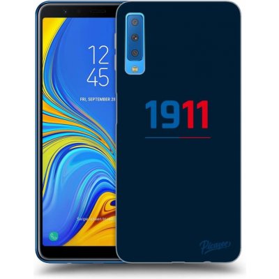 Picasee silikonové Samsung Galaxy A7 2018 A750F - FC Viktoria Plzeň D černé